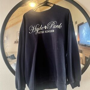 GB Girls Navy Hyde Park Sweatshirt
